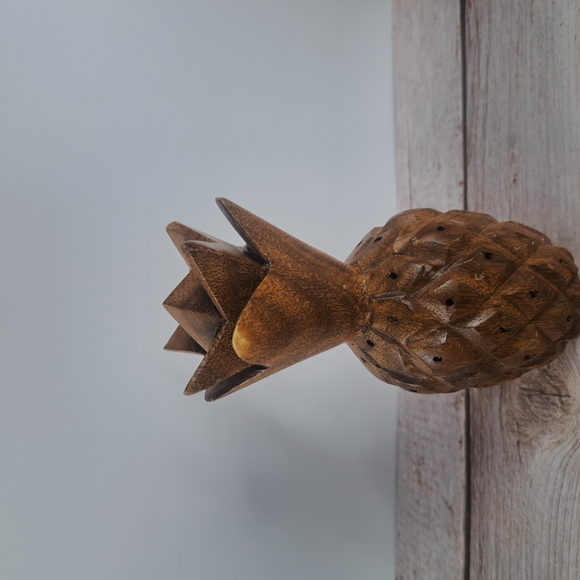 Wooden Pineapple Home Accent - Picture 1 of 3